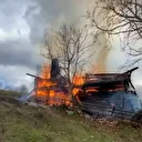 Kastamonu'da ahşap ev yangında kül oldu