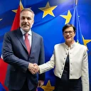 Bakan Fidan AB Komiseri Kos ile bir görüşme gerçekleştirdi