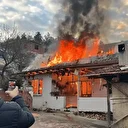 Tokat'ta tek katlı ev yangında kullanılamaz hale geldi