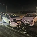 Tekirdağ'da kırmızı ışık ihlali kazaya neden oldu: İki kişi yaralandı