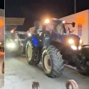 Yunanistan çiftçisinin eylemi Türkiye sınırını kilitledi