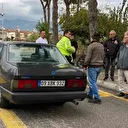 Yaya geçidinden geçmeye çalıştı, otomobil çarptı: 1 yaralı