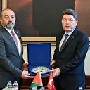 وزير العدل التركي طونتش يلتقي النائب العام الفلسطيني