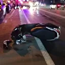 Otomobille çarpışan motosikletin sürücüsü öldü