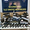 Edirne’de binlerce makaron ele geçirildi