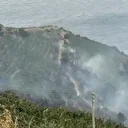 Muz bahçelerinde yangın çıktı