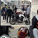 Liseli öğrencilerin motosiklet gezintisi hastanede son buldu: 3 yaralı