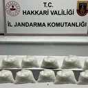 Hakkari’de 9 kilo metamfetamin ele geçirildi