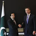 Bakan Bayraktar Pakistan Petrol Bakanı Malik ile bir araya geldi