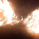 Hatay'da çalılık alanda çıkan yangın söndürüldü