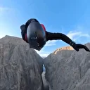 Karanlık Kanyon’da base jump atlayışı nefesleri kesti