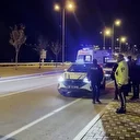 Kayseri'de polisten kaçan motosikletli kaza yaptı 