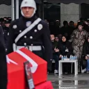Şehit polis memurunun cenazesi memleketine uğurlandı
