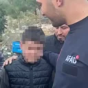 Haber alınamayan çocuğu AFAD ekipleri buldu