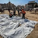 غزة.. الدفاع المدني ينتشل جثامين 15 فلسطينيا من مجمع الشفاء