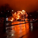 Philadelphia’da özel jetin düşme anı saniye saniye kamerada: Alevler bir anda gökyüzünü kapladı