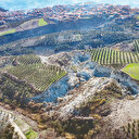 Fayın parçaladığı araziler onarılıyor