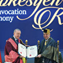 Cumhurbaşkanı Erdoğan'a Malezya'da fahri doktora beratı verildi