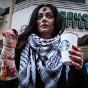 Filistin destekçilerinden İsrail yanlısı McDonald’s ve Starbucks önünde anlamlı boykot çağrısı