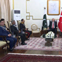 Cumhurbaşkanı Erdoğan Pakistan Kuvvet Komutanlarını kabul etti