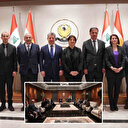 DEM heyeti Kuzey Irak'ta: Mesrur Barzani'den İmralı açıklaması