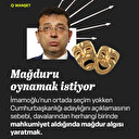 İmamoğlu mağduru oynamak istiyor