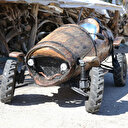 Kütükten araba yaptı 300 bin liraya mal etti: Bir milyonun üzerinde teklifler aldı