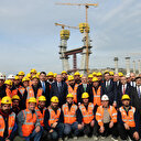 Cumhurbaşkanı Erdoğan Başakşehir-Nakkaş Otoyolu şantiyesini ziyaret etti