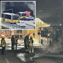 Seyir halindeki İETT otobüsü cayır cayır yandı: Olay yerine çok sayıda ekip sevk edildi