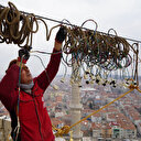 Edirne'deki Selimiye Camii 3 yılın ardından mahyasına kavuştu