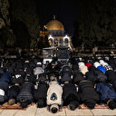 Mescid-i Aksa'da ilk teravih namazı: 60 bin Müslüman bir araya geldi