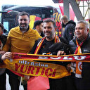 Galatasaray kafilesi Bolu'ya geldi