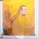 France: plainte d'Emmanuel Macron après une oeuvre le montrant la tête coupée