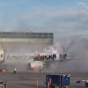 Etats-Unis: un avion prend feu à l'atterrissage, aucune victime