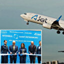 AJet'in İstanbul-St. Petersburg seferleri başladı