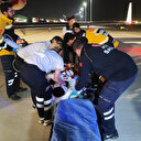 Kuzey Makedonya'daki yangında ağır yaralanan 3 kişi ambulans uçakla İstanbul'a getirildi