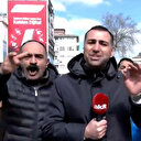 İmamoğlu yanlılarının protestoları saldırıya dönüştü: Canlı yayında olan muhabiri polis kurtardı