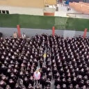 Ortaokul öğrencilerinden koro halinde Ramazan ilahisi