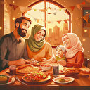 İftar sofrası sade olsun