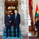 Cumhurbaşkanı Erdoğan Gine Bissau Devlet Başkanı Umaro Sissoco Embalo'yu kabul etti