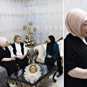 Emine Erdoğan, Vehibe Sayın'ın iftar sofrasına konuk oldu