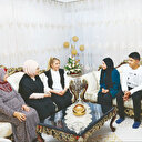 Emine Erdoğan şehit ailesinin misafiri oldu