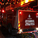 Zeytinburnu'nda kılıf imalathanesinde yangın