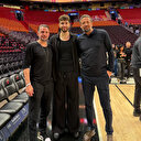 Hidayet Türkoğlu ve yönetim kurulu üyeleri Alperen Şengün'ü ziyaret etti