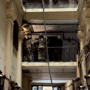 Beyoğlu'nda tarihi pasajda yangın