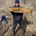Her seferinde eli boş dönen balıkçının Ramazan bereketi: 7 kiloluk somon tuttu