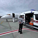 Kalp hastası bebek ambulans uçakla İstanbul'a sevk edildi