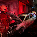 Bahçelievler'de yanan 6 araç kullanılamaz hale geldi