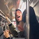 İmamoğlu destekçisi provokatör metroda attığı sloganla imam hatiplere dil uzattı