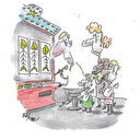 Bağımlılığı karikatür ile anlattılar